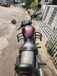 Stellar Red Royal Enfield Meteor 350 Stellar