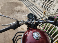 Stellar Red Royal Enfield Meteor 350 Stellar
