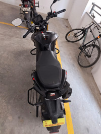 Matte Black TVS Apache RTR 160 4V BS6
