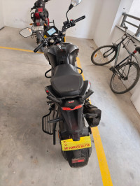 Matte Black TVS Apache RTR 160 4V BS6