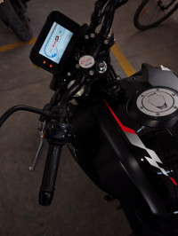 Matte Black TVS Apache RTR 160 4V BS6