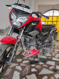 Red TVS Raider Split Seat