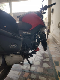 Red TVS Raider Split Seat