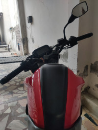Red TVS Raider Split Seat