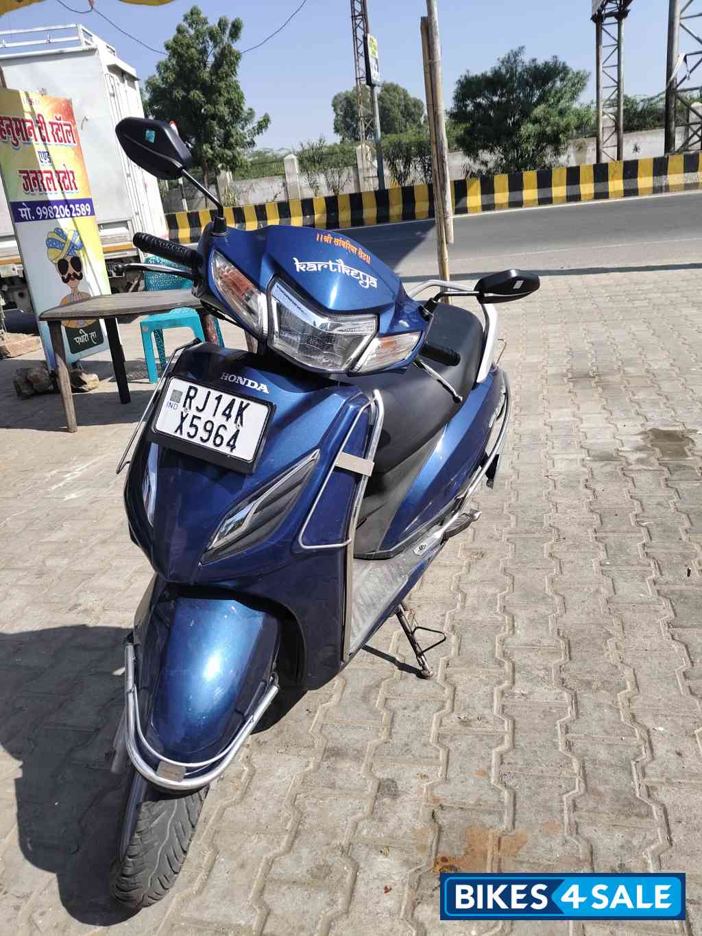 Dashing Blue Honda Activa 6G Dlx Dashing Blue Honda Activa 6G Dlx
