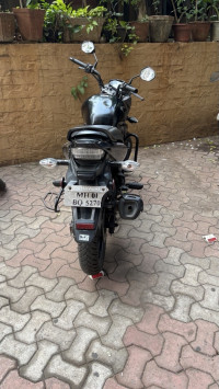 Black Honda CB Trigger