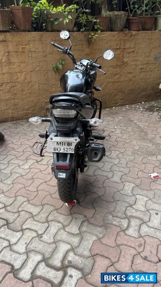 Black Honda CB Trigger