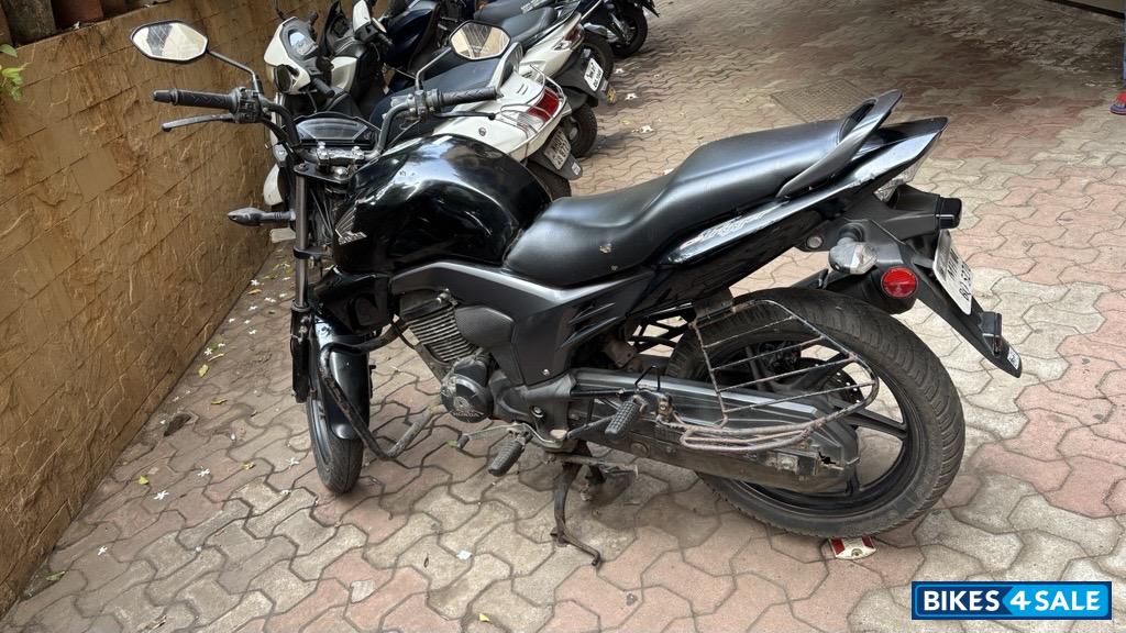 Black Honda CB Trigger