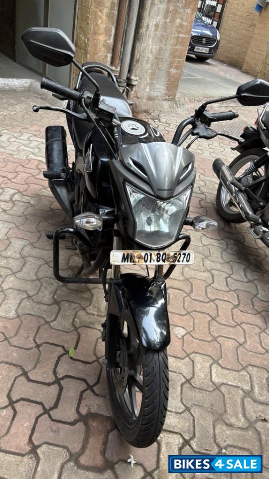 Black Honda CB Trigger