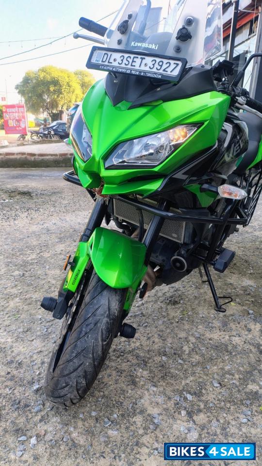 Green Black Kawasaki Versys 650 BS6 2021