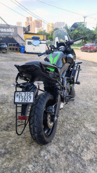 Green Black Kawasaki Versys 650 BS6 2021