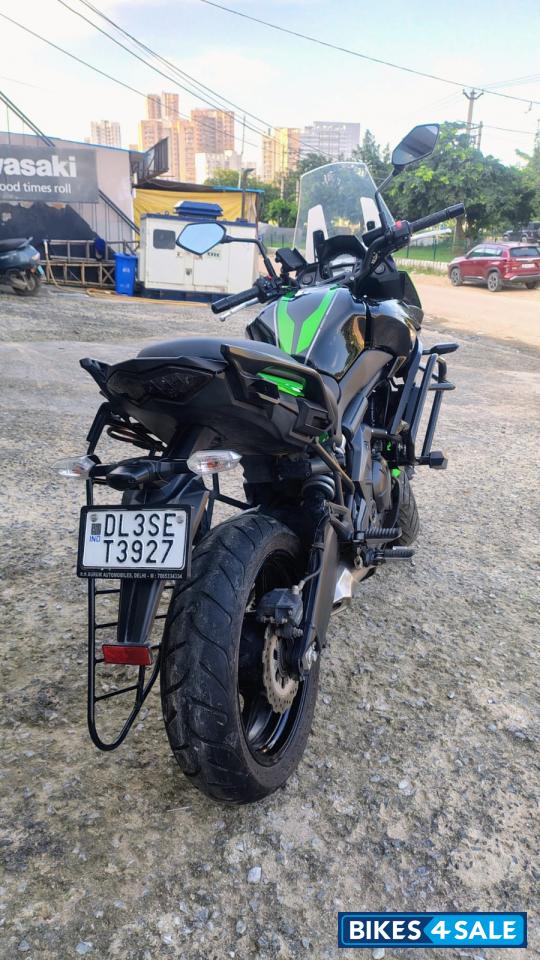Green Black Kawasaki Versys 650 BS6 2021
