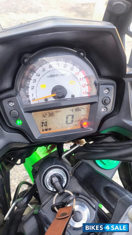 Green Black Kawasaki Versys 650 BS6 2021