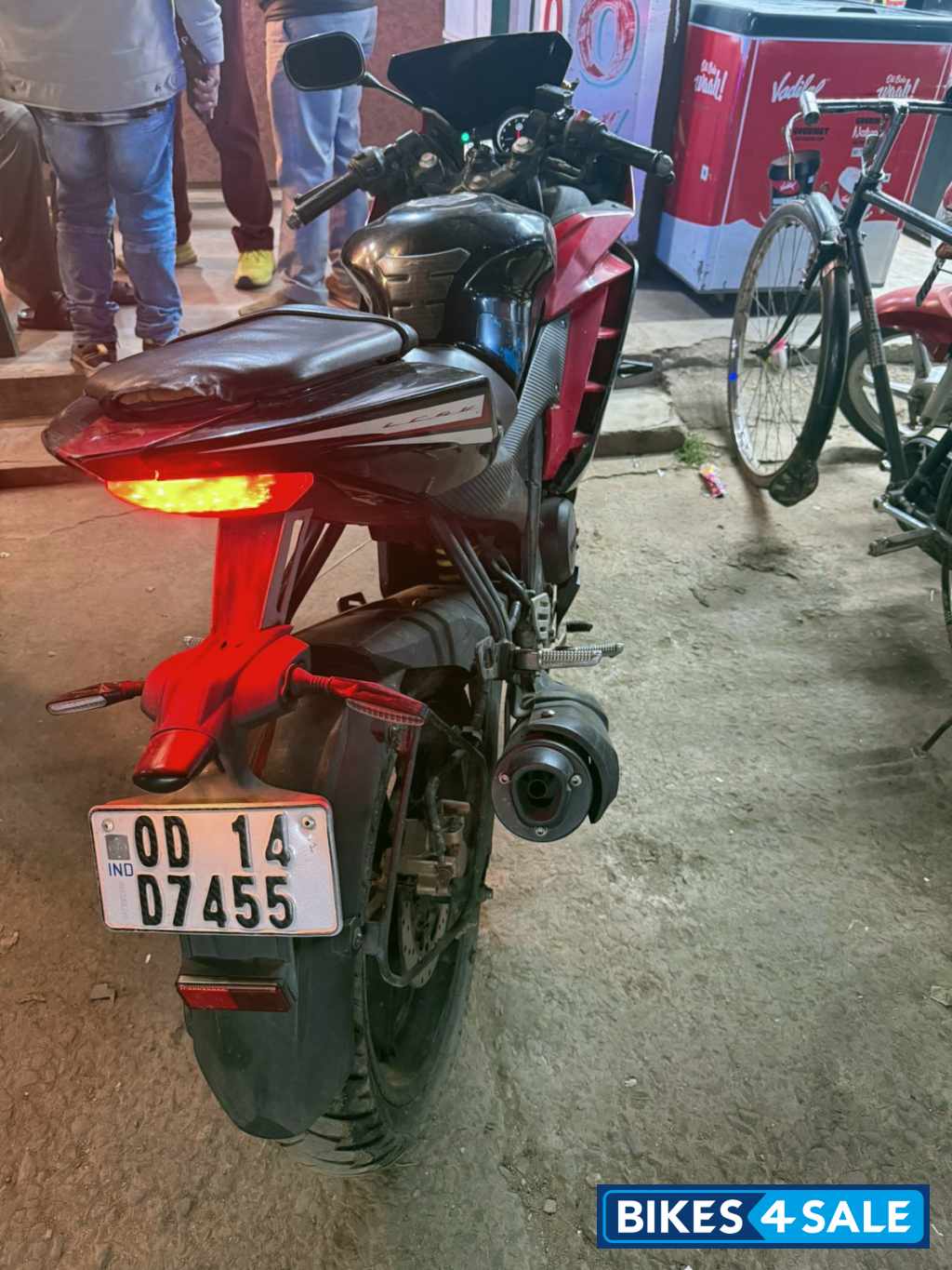 Red Yamaha YZF R15 V2