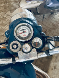 Blue Royal Enfield Classic 350
