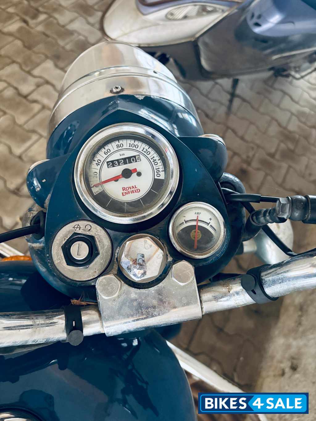 Blue Royal Enfield Classic 350