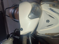 White Suzuki Access 125