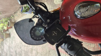 Rebel Red Royal Enfield Hunter 350 Metro