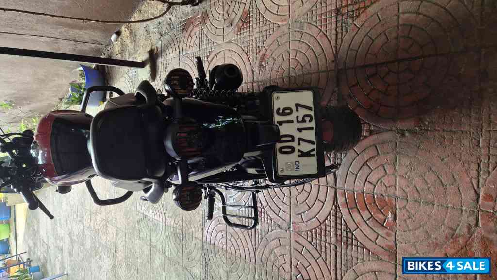 Rebel Red Royal Enfield Hunter 350 Metro