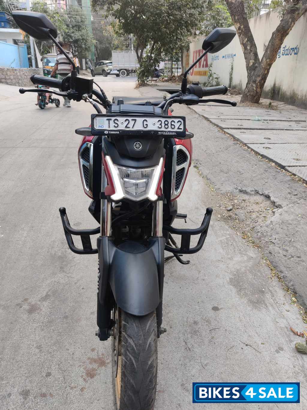 Majesty Red Yamaha FZ-S FI Ver 4.0 DLX