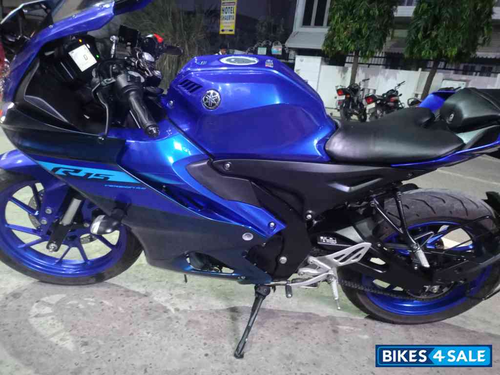 Blue Yamaha R15 V4 2025