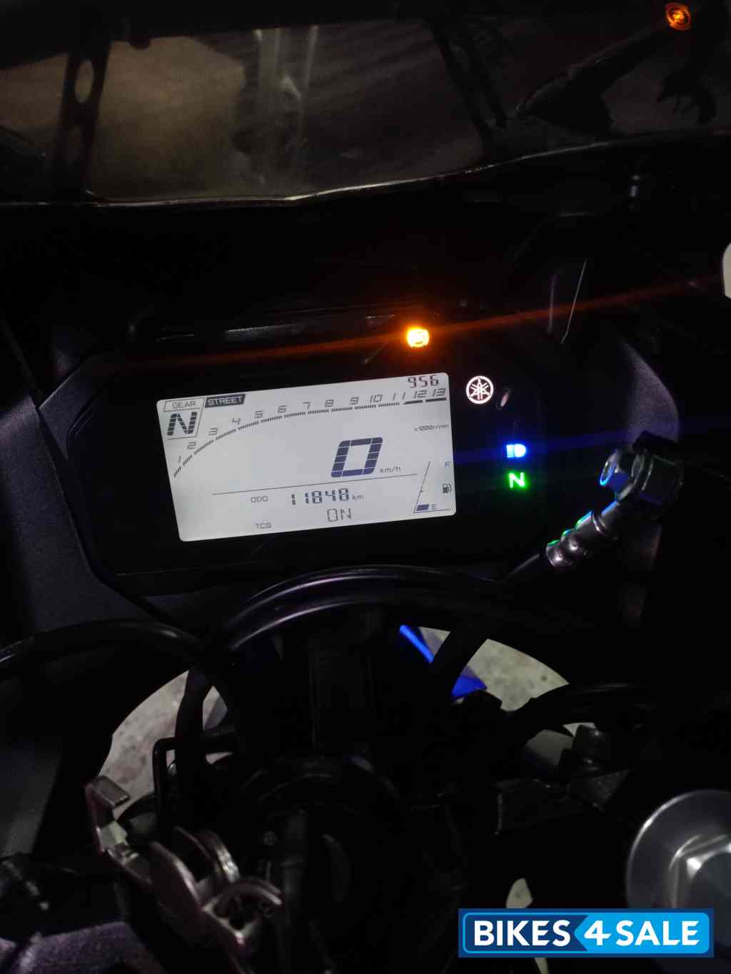 Blue Yamaha R15 V4 2025