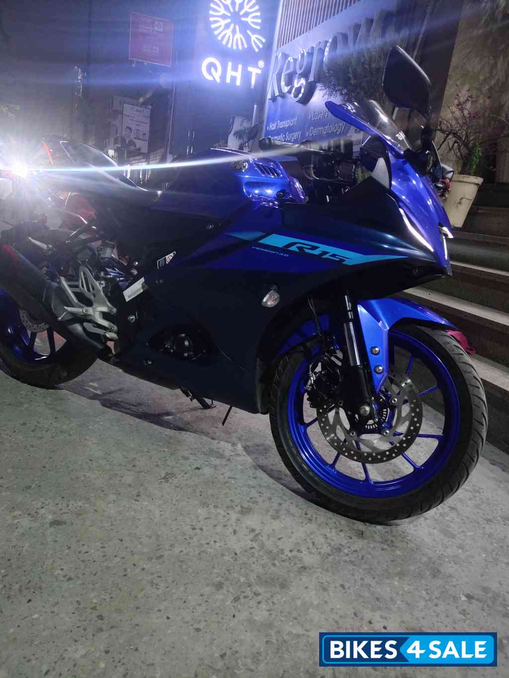 Blue Yamaha R15 V4 2025