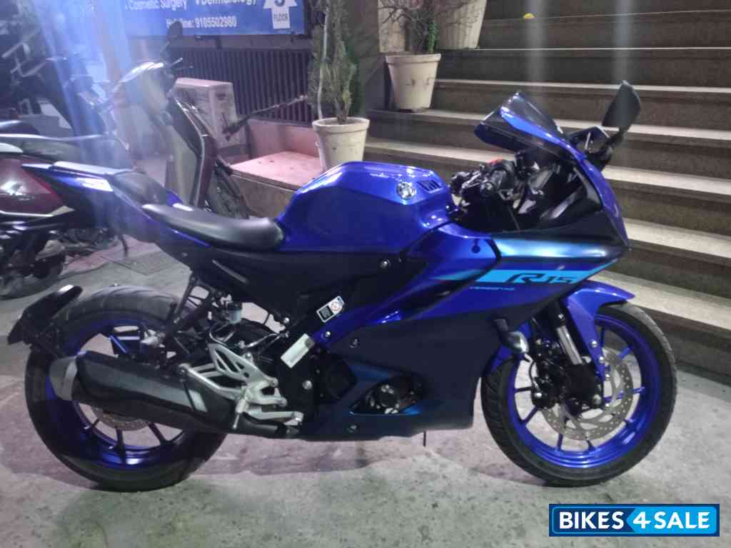 Blue Yamaha R15 V4 2025