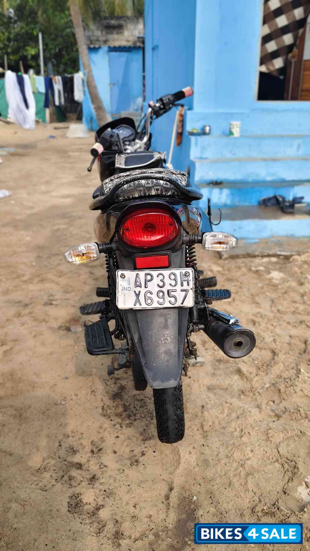 Eb Blk Met Red Bajaj Platina 100 ES BS6