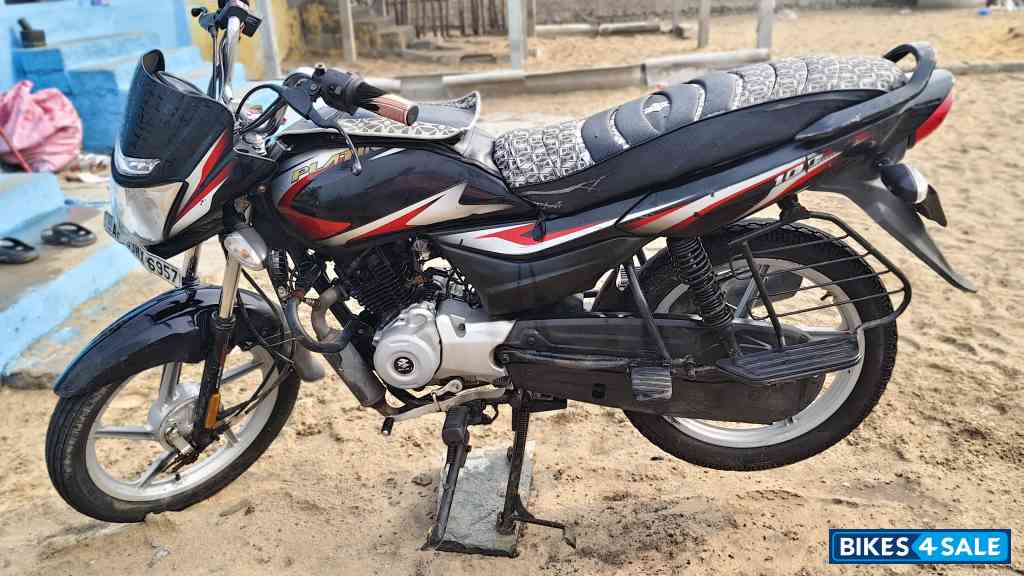 Eb Blk Met Red Bajaj Platina 100 ES BS6