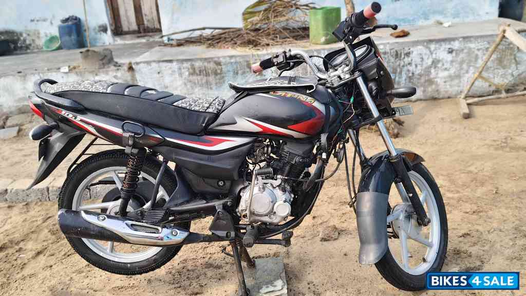 Eb Blk Met Red Bajaj Platina 100 ES BS6