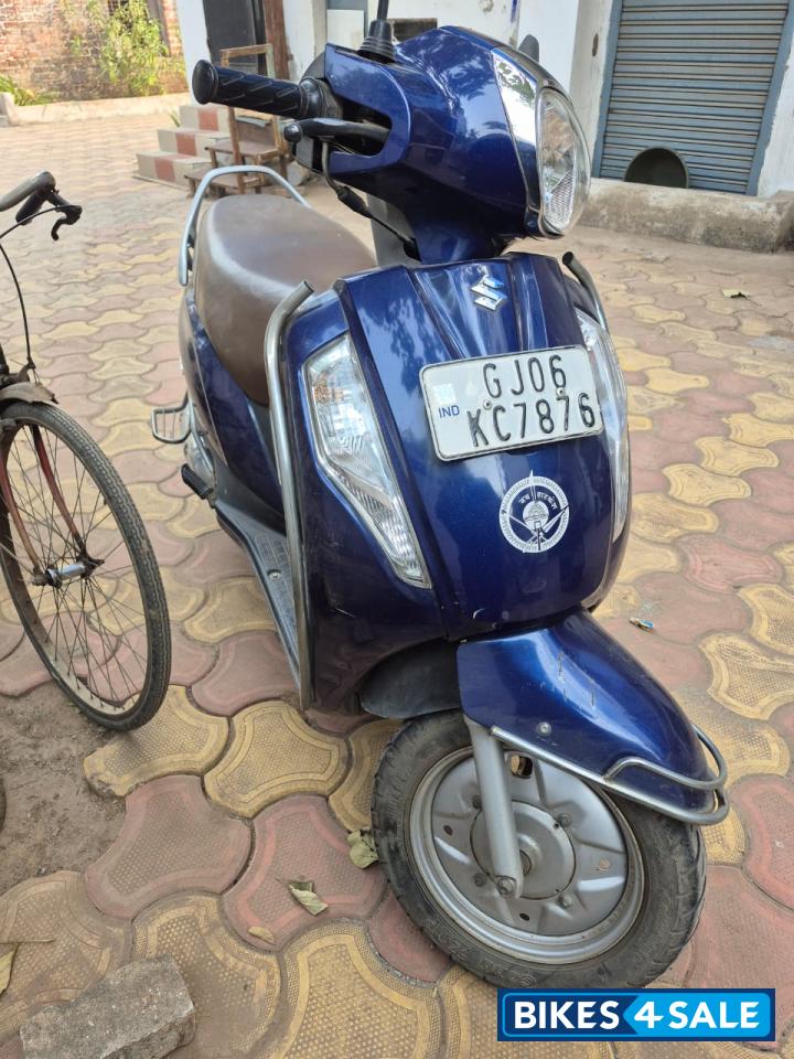 Metallic Blue Suzuki Access 125