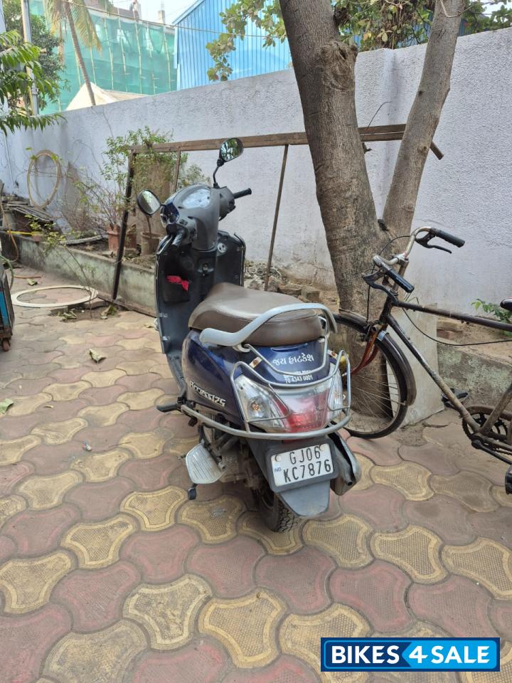 Metallic Blue Suzuki Access 125