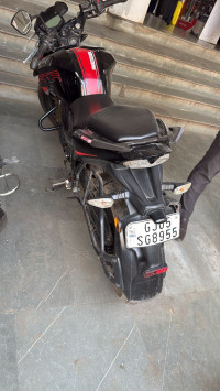 Black And Red TVS Apache RTR 200 4V