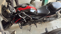 Black And Red TVS Apache RTR 200 4V
