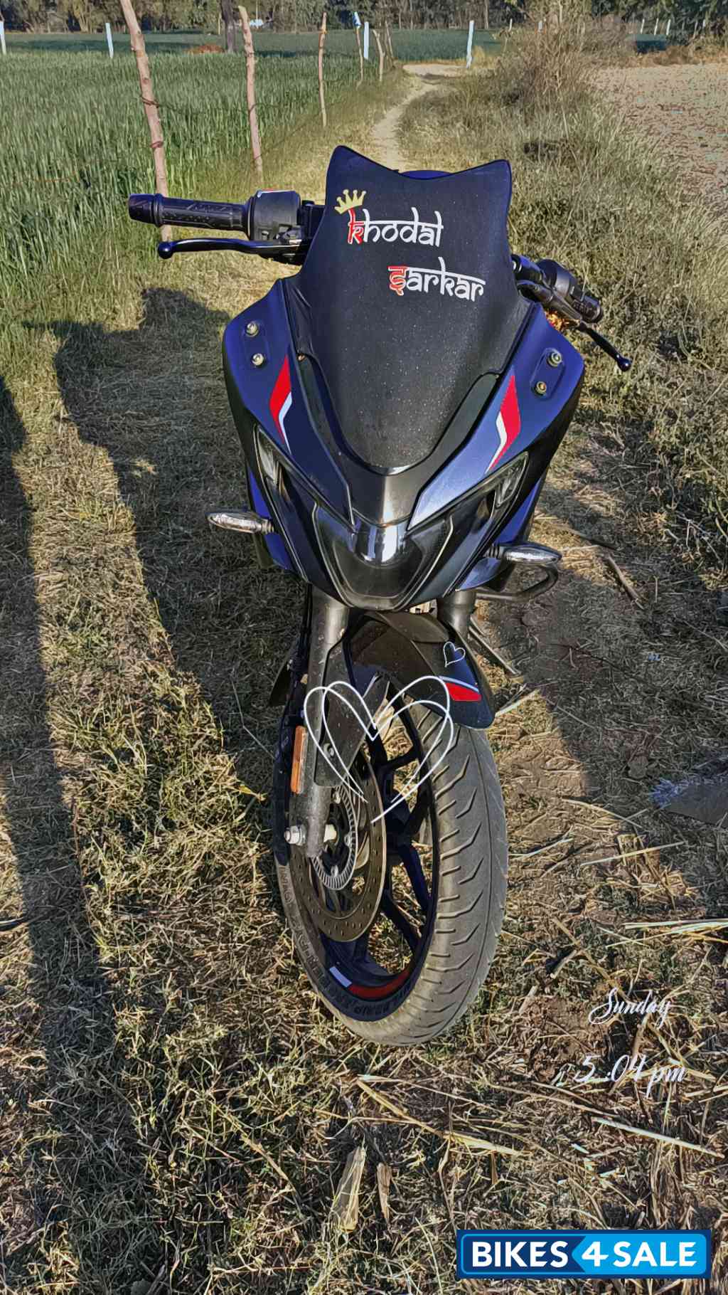 Black Bajaj Pulsar F250 Dual Channel ABS