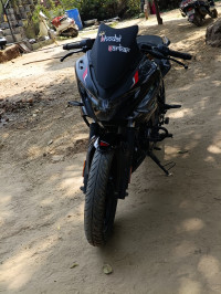 Black Bajaj Pulsar F250 Dual Channel ABS