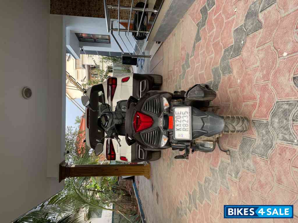 Metallic Grey TVS NTORQ 125