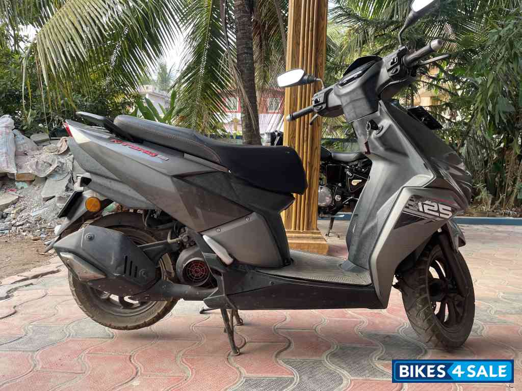 Metallic Grey TVS NTORQ 125