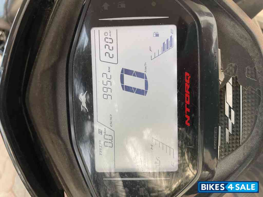 Metallic Grey TVS NTORQ 125