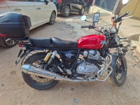 Red Royal Enfield Interceptor 650 Twin