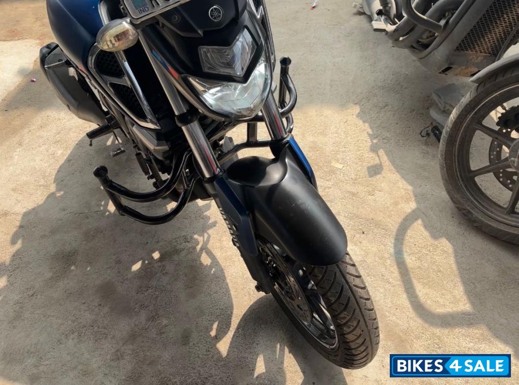 Blue Yamaha FZ-S FI V3 BS6