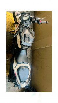 White TVS Apache RTR 200 4V ABS Race Edition 2.0