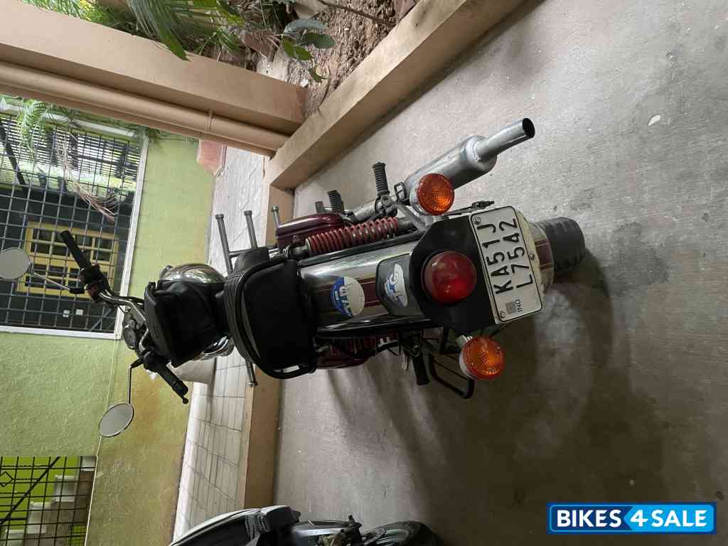 Red Royal Enfield Classic Chrome