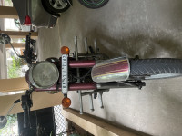 Red Royal Enfield Classic Chrome