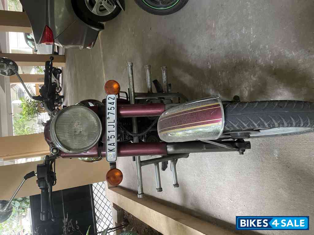 Red Royal Enfield Classic Chrome