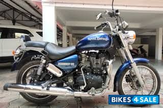 Marine Blue Royal Enfield Thunderbird 350