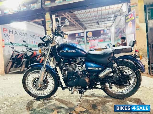 Marine Blue Royal Enfield Thunderbird 350