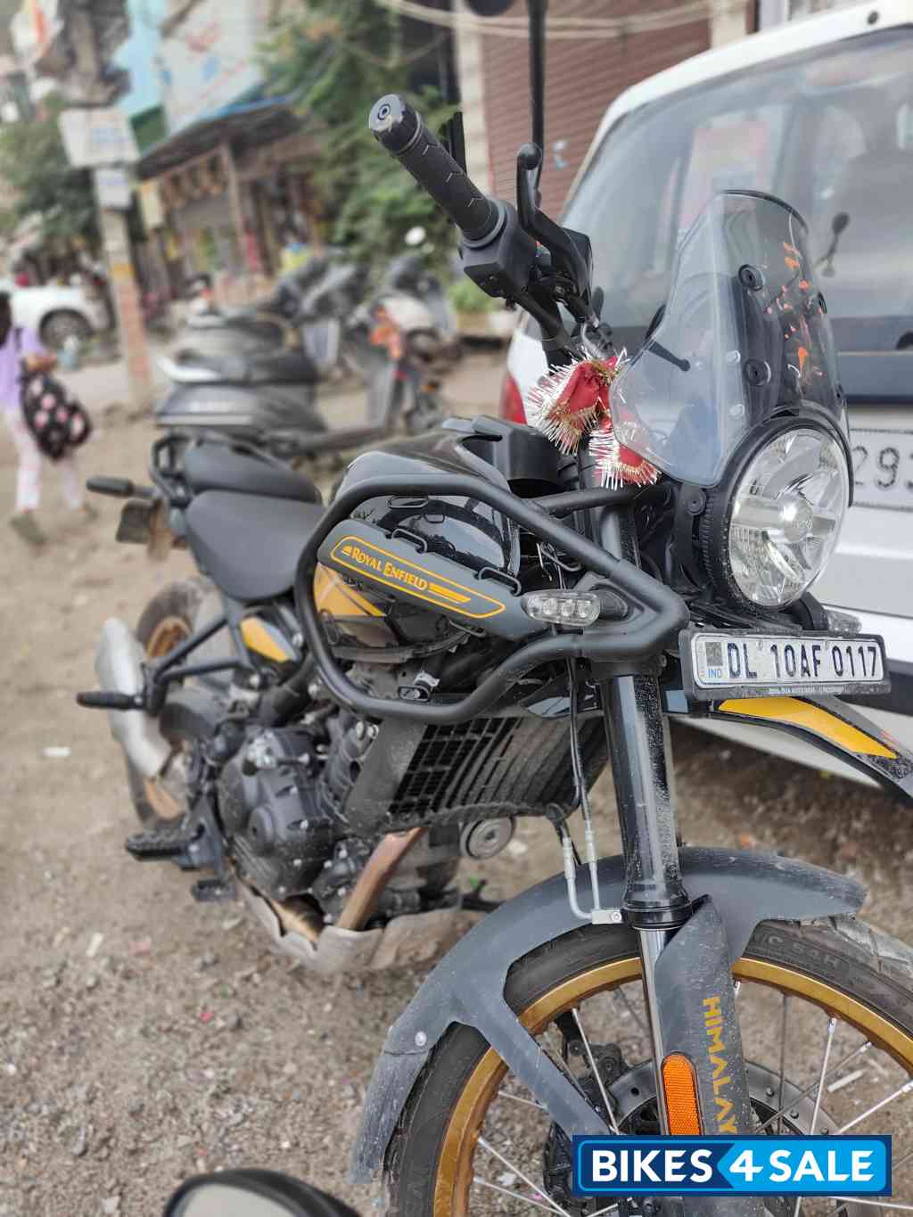 Black Hanle Royal Enfield Himalayan 450