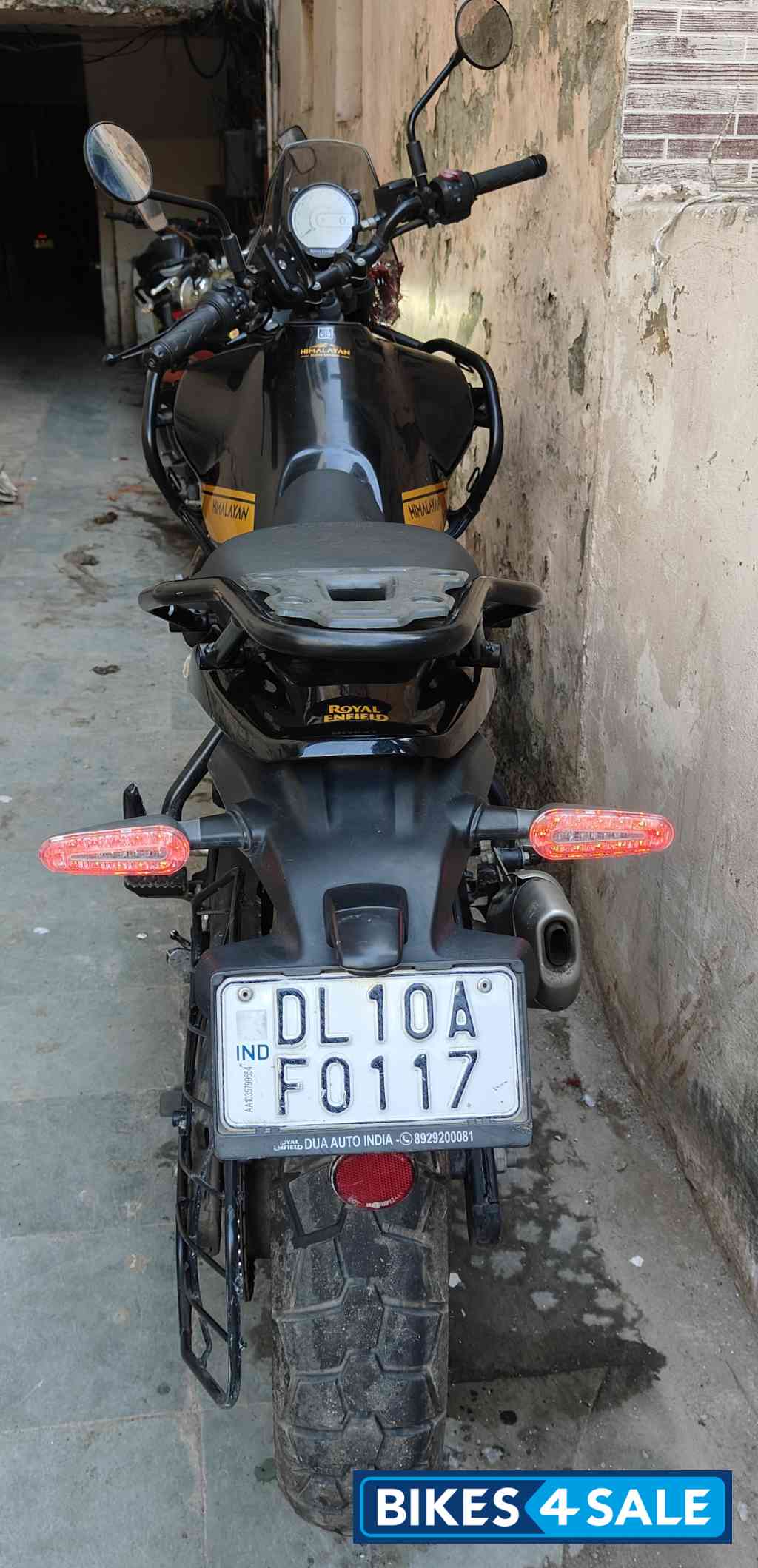 Black Hanle Royal Enfield Himalayan 450